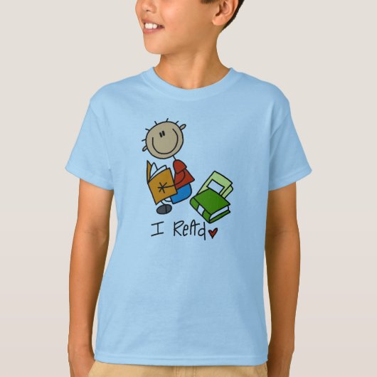 私は読む Tシャツ (正面)