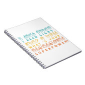 私は読シンボルや象徴あなたの超能力手話は何か ノートブック (右側)