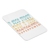 私は読シンボルや象徴あなたの超能力手話は何か マグネット (右側)