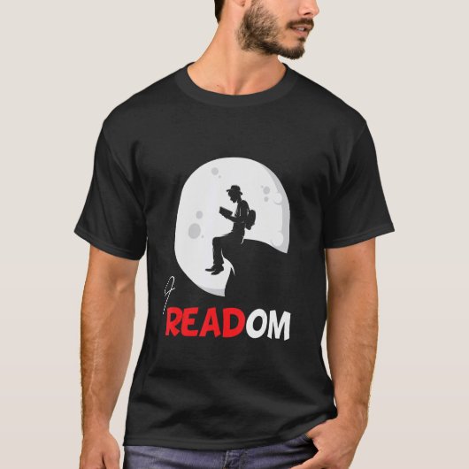 私は読何を望むreadom 1 tシャツ (正面)