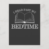 私は読寝る時の本おもしろいの読恋人を過去 ポストカード (正面)