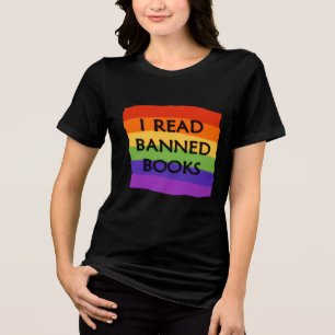 私は読本の虹を禁止 トライブレンドTシャツ