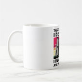 私は読本を書いて知っている コーヒーマグカップ (左)