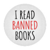 私は読本引用文を禁止おもしろいした カッティングボード (正面)