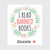 私は読本引用文を禁止おもしろいした シール (シート)