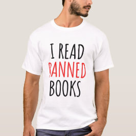 私は読本引用文を禁止おもしろいした Tシャツ