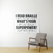 私は読点字あなたの超大国 タペストリー (インサイチュ(横))