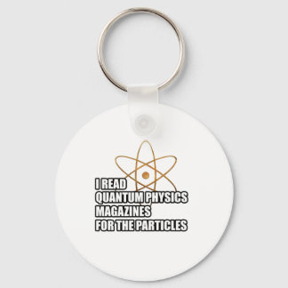 私は読粒子の量子物理学の雑誌 キーホルダー