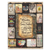 私は読者で、つまり私はファンタジーに住んでいるの熱狂するです テーブルクロス (正面)