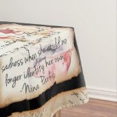 私は読者で、つまり私はファンタジーに住んでいるの熱狂するです テーブルクロス (インサイチュ)