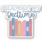 私は読過去私のベッドタイムステッカーKindleタブレット シール (正面)