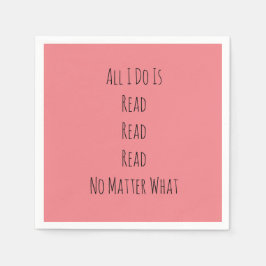 私は読 スタンダードカクテルナプキン