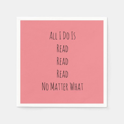 私は読 スタンダードカクテルナプキン (正面)