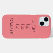 私は読 Case-Mate iPhoneケース (裏面 (横))