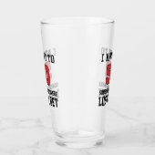 私は誰かがおもしろいな賭を失った50にそれを作りました タンブラーグラス (右)