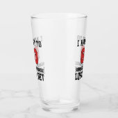 私は誰かがおもしろいな賭を失った60にそれを作りました タンブラーグラス (右)