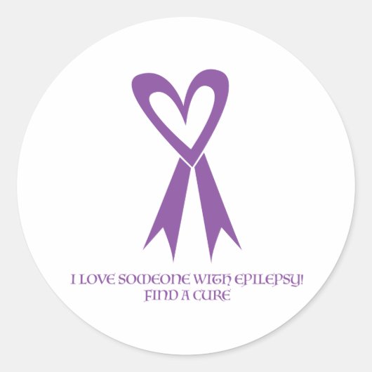 私は誰かてんかん好き！ ラウンドシール (正面)