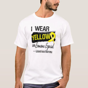 私は誰かのための黄色を特別な子宮内膜症身に着けています Tシャツ
