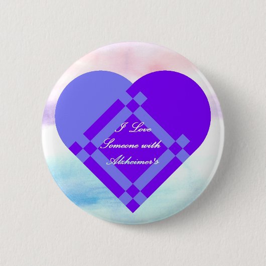 私は誰かを愛します 缶バッジ (正面)