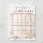 私は誰かブライダルシャワー (正面)