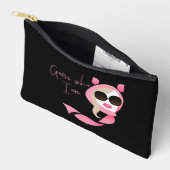 私は誰か推測 – 白い蓮 アクセサリーポーチ (見開き)