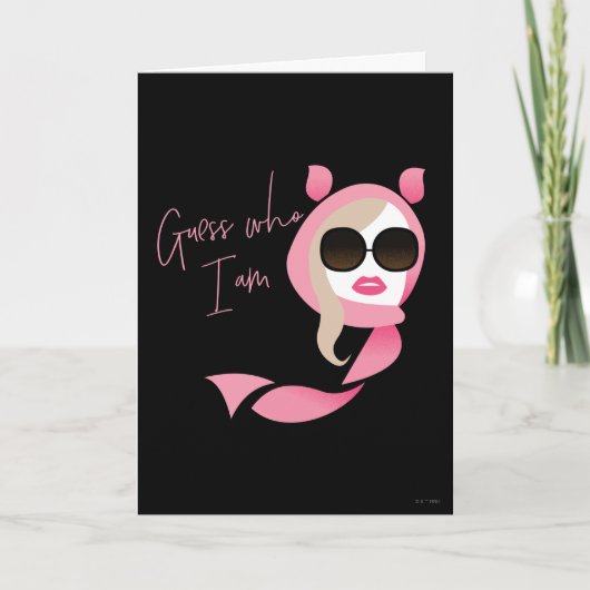 私は誰か推測 – 白い蓮 カード (正面)