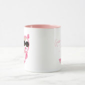 私は誰か推測 – 白い蓮 マグカップ (中央)