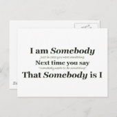 私は誰か ポストカード (正面/裏面)