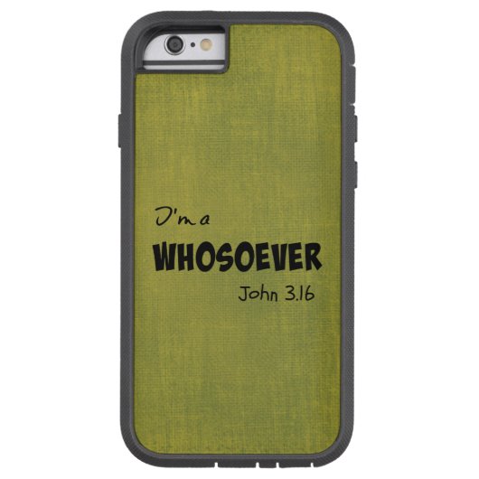 私は誰でも Case-Mate iPhoneケース (裏面)