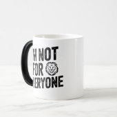 私は誰もが自信のあるライオンの引用文 モーフィングマグカップ (正面左)