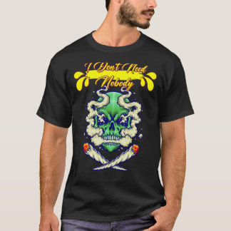 私は誰もユーモアおもしろいを必要としない1 Tシャツ