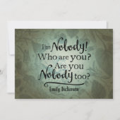 私は誰も引用文 カード (正面)