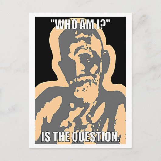 私は誰? ポストカード (正面)