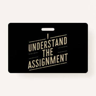 私は課題を理解する投票カマラの2024 バッジ