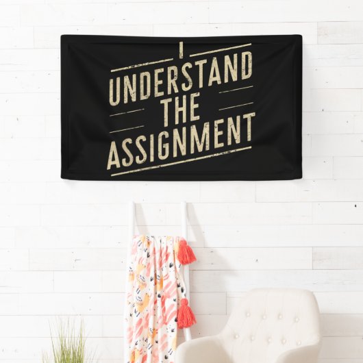 私は課題を理解する投票カマラの2024 横断幕 (インサイチュ)