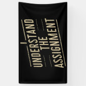 私は課題を理解する投票カマラの2024 横断幕 (縦)