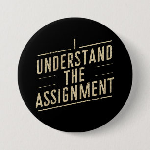 私は課題を理解する投票カマラの2024 缶バッジ