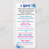 私は調査します! カード (正面)