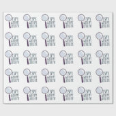 私は調査します ラッピングペーパー (フラット)