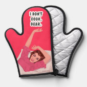 私は調理師し親愛ない。 鍋つかみ (正面/裏面)