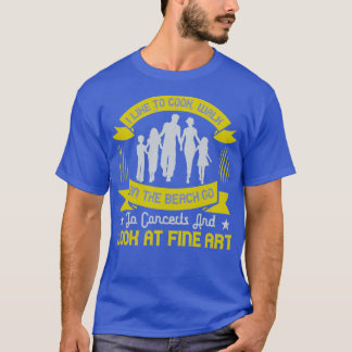 私は調理師の上で歩くビーチコンサートに行く好き Tシャツ