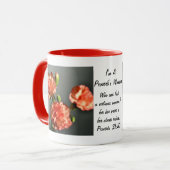 私は諺の女性です マグカップ (正面左)