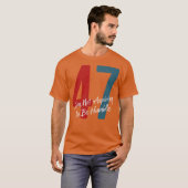 私は謙虚なハリスを目指しているわけではない Tシャツ (正面フル)