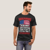 私は警告すべて退職したを知っている Tシャツ (正面フル)