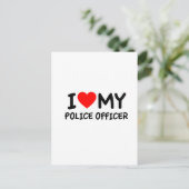 私は警察官が大好き ポストカード (スタンド正面)