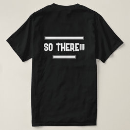 私は議論していない Tシャツ