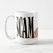 私は豊富なマグです コーヒーマグカップ (左)