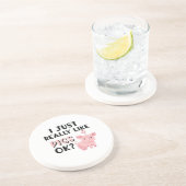 私は豚が好きなの? コースター (側面)