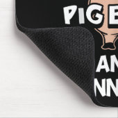 私は豚のお尻が好きで嘘をつけない マウスパッド (コーナー)