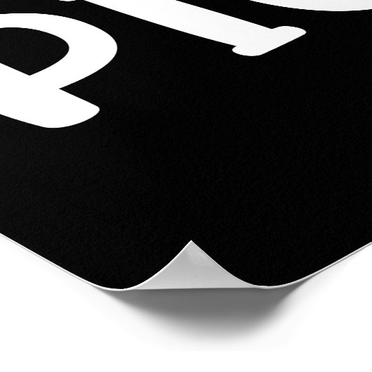 私は豚のかわいい家畜豚本当に好き ポスター (角)